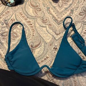 Teal Women's Swim Top